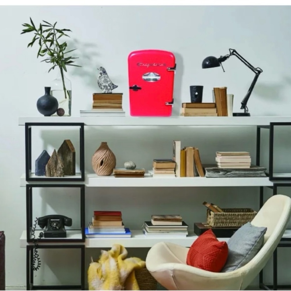 Red Mini Fridge